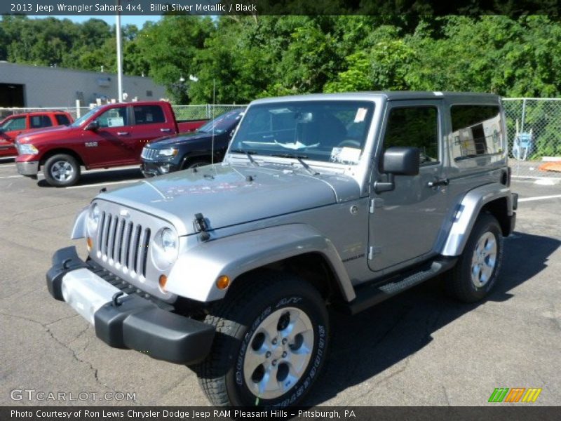 Billet Silver Metallic / Black 2013 Jeep Wrangler Sahara 4x4