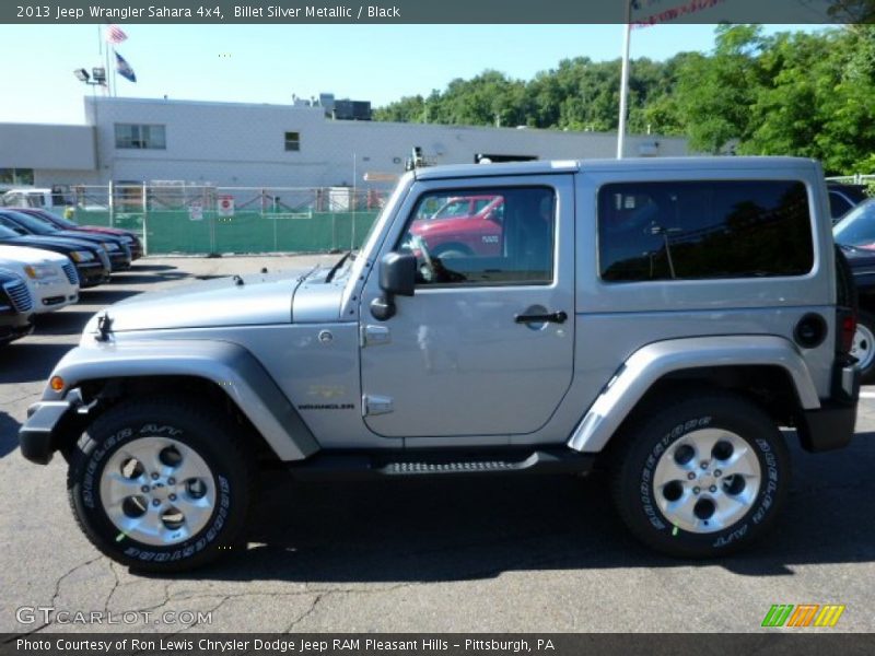 Billet Silver Metallic / Black 2013 Jeep Wrangler Sahara 4x4