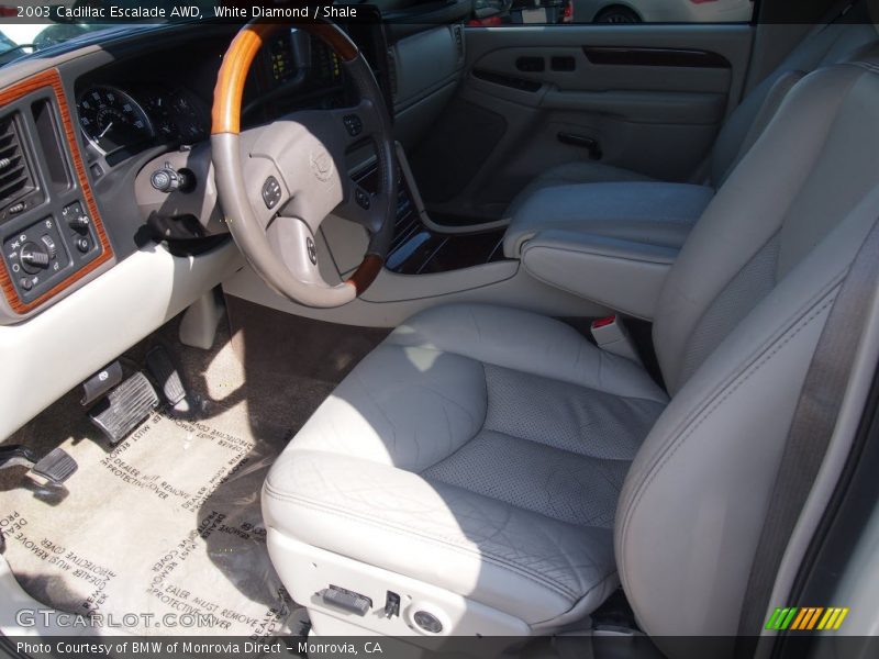 White Diamond / Shale 2003 Cadillac Escalade AWD