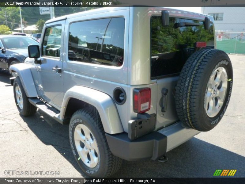 Billet Silver Metallic / Black 2013 Jeep Wrangler Sahara 4x4
