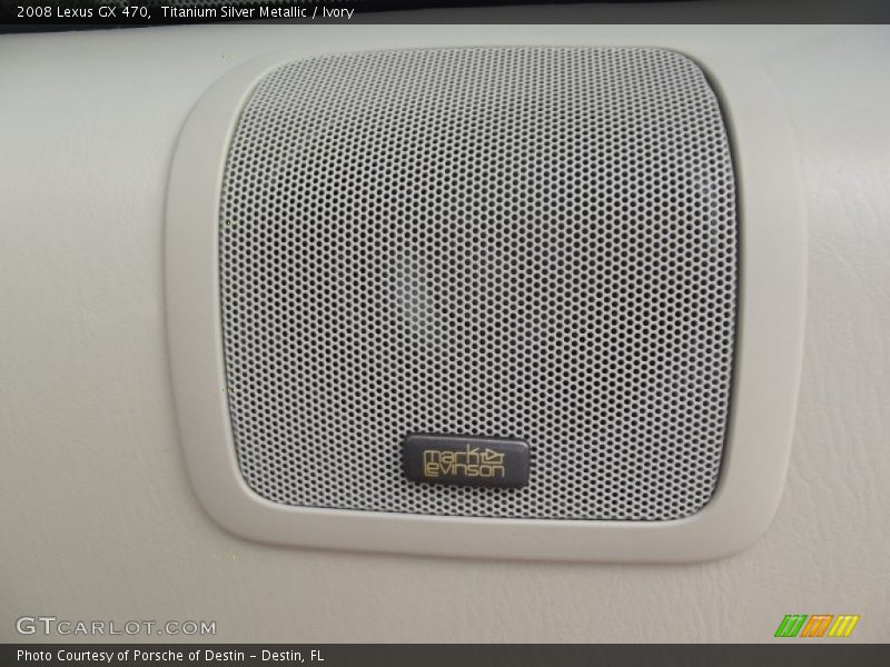 Titanium Silver Metallic / Ivory 2008 Lexus GX 470