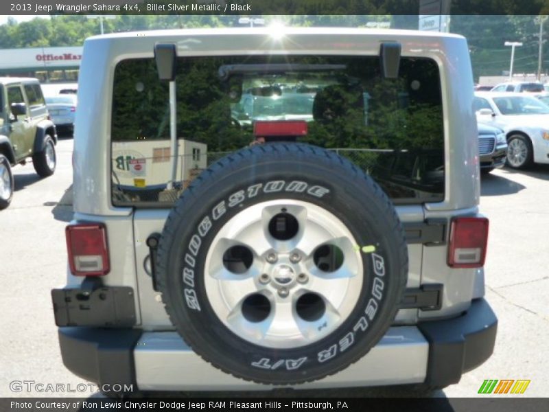 Billet Silver Metallic / Black 2013 Jeep Wrangler Sahara 4x4