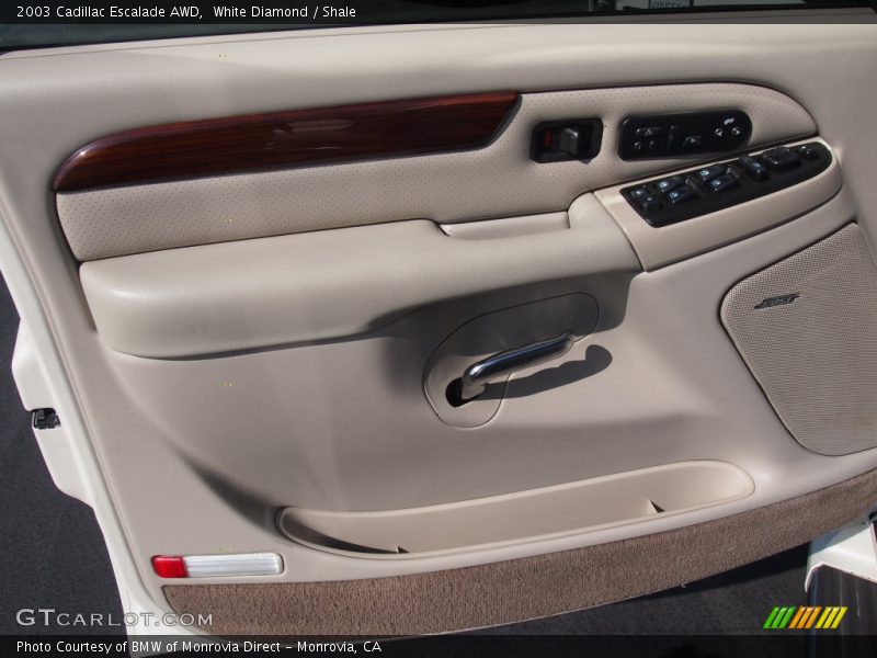 White Diamond / Shale 2003 Cadillac Escalade AWD