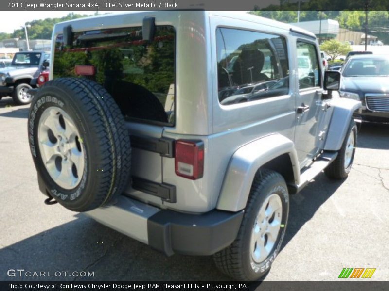 Billet Silver Metallic / Black 2013 Jeep Wrangler Sahara 4x4