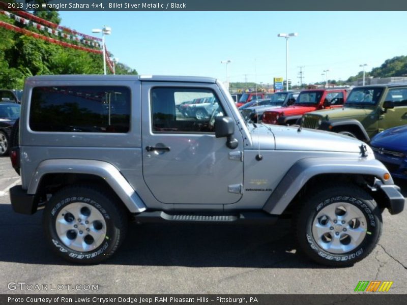 Billet Silver Metallic / Black 2013 Jeep Wrangler Sahara 4x4