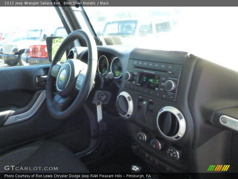 Billet Silver Metallic / Black 2013 Jeep Wrangler Sahara 4x4