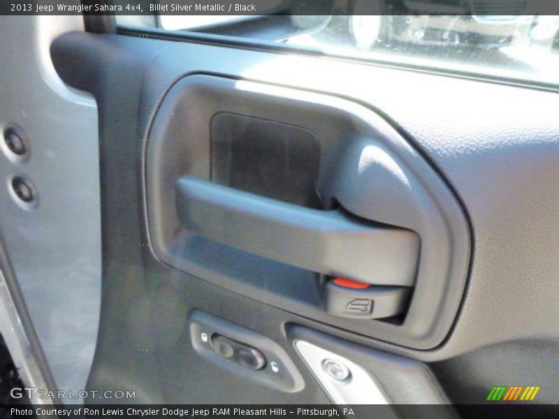 Billet Silver Metallic / Black 2013 Jeep Wrangler Sahara 4x4