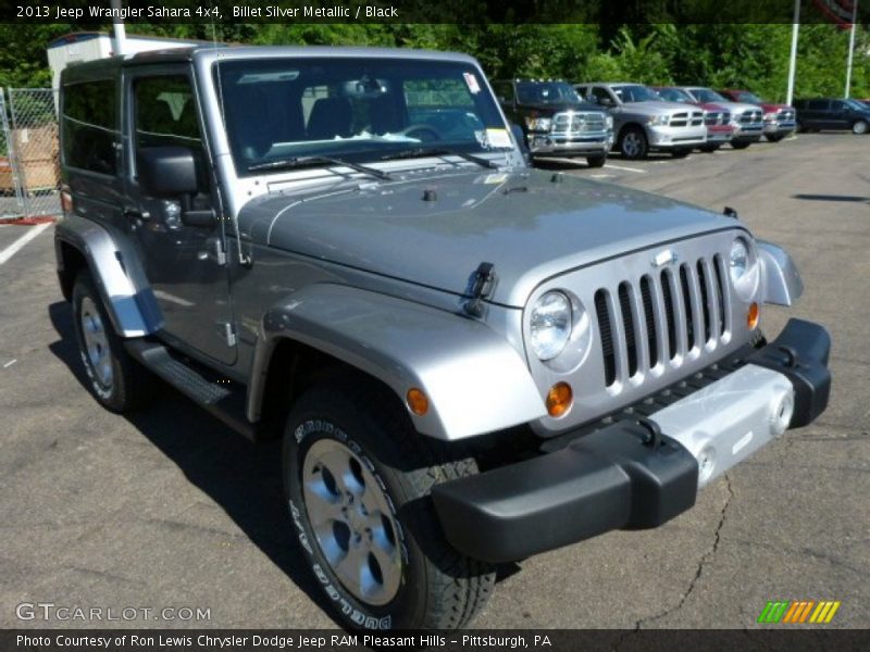 Billet Silver Metallic / Black 2013 Jeep Wrangler Sahara 4x4