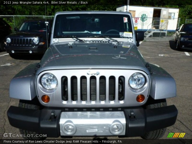 Billet Silver Metallic / Black 2013 Jeep Wrangler Sahara 4x4
