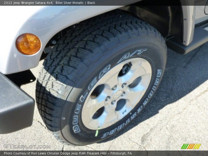 Billet Silver Metallic / Black 2013 Jeep Wrangler Sahara 4x4