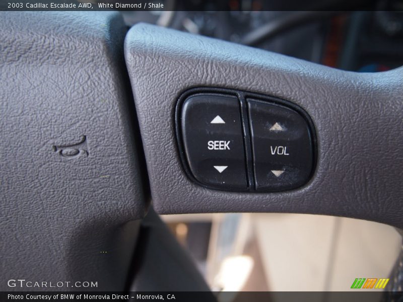 White Diamond / Shale 2003 Cadillac Escalade AWD