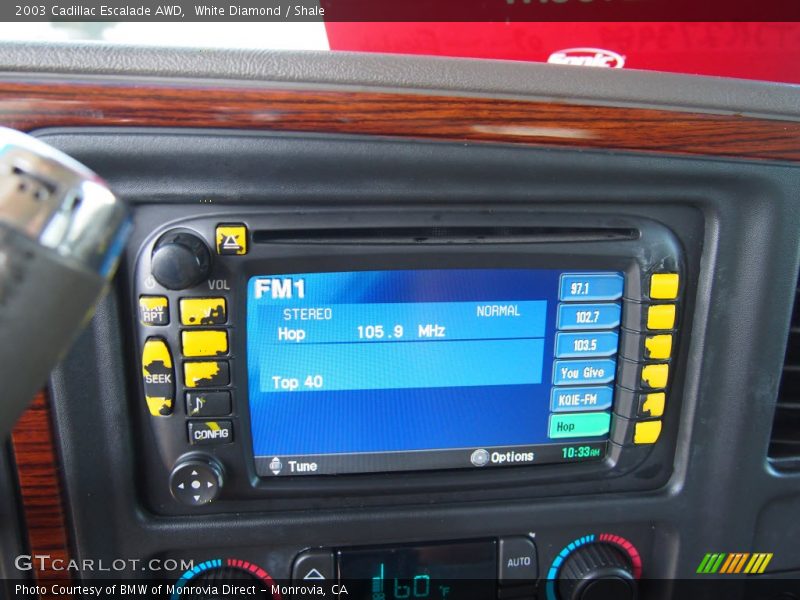 White Diamond / Shale 2003 Cadillac Escalade AWD