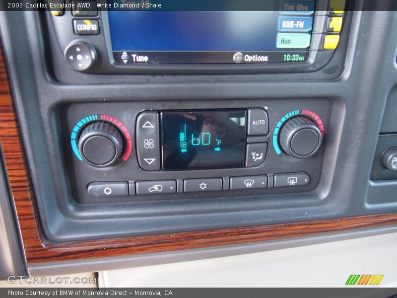 White Diamond / Shale 2003 Cadillac Escalade AWD