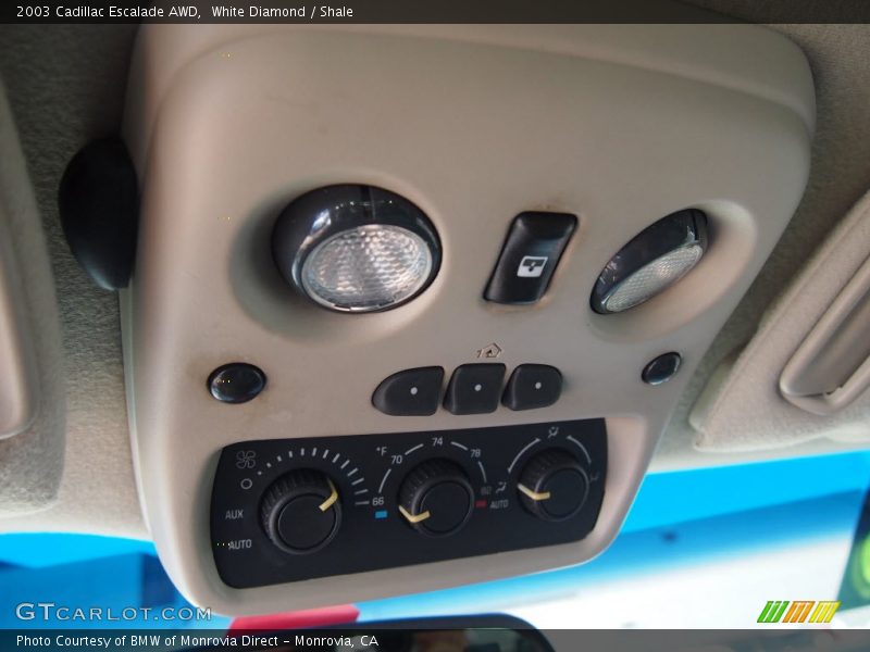 White Diamond / Shale 2003 Cadillac Escalade AWD