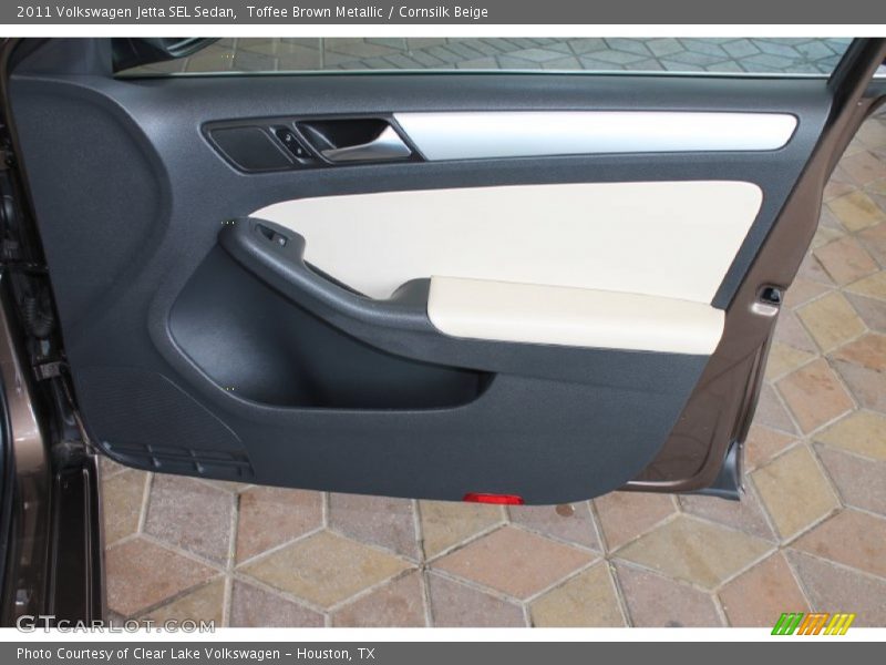 Toffee Brown Metallic / Cornsilk Beige 2011 Volkswagen Jetta SEL Sedan