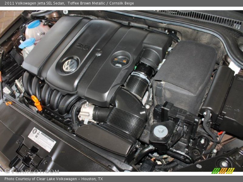 Toffee Brown Metallic / Cornsilk Beige 2011 Volkswagen Jetta SEL Sedan