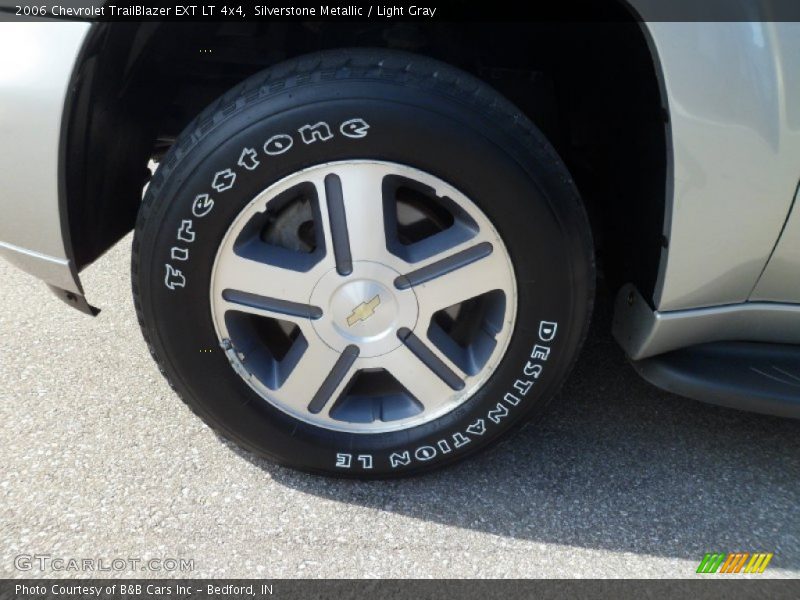 Silverstone Metallic / Light Gray 2006 Chevrolet TrailBlazer EXT LT 4x4