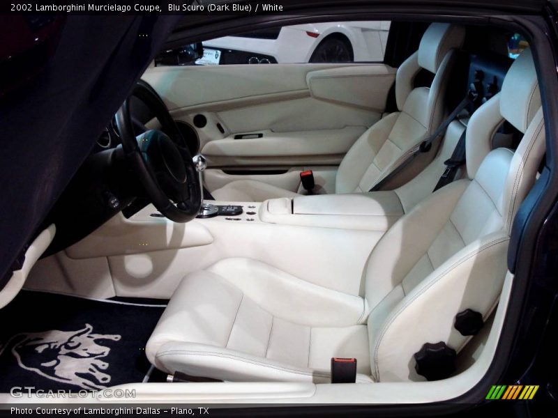  2002 Murcielago Coupe White Interior