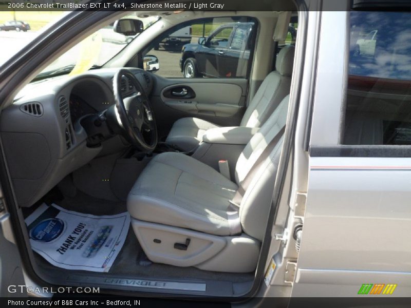 Silverstone Metallic / Light Gray 2006 Chevrolet TrailBlazer EXT LT 4x4