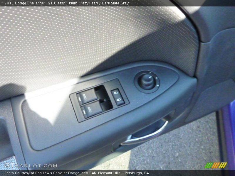 Plum Crazy Pearl / Dark Slate Gray 2013 Dodge Challenger R/T Classic