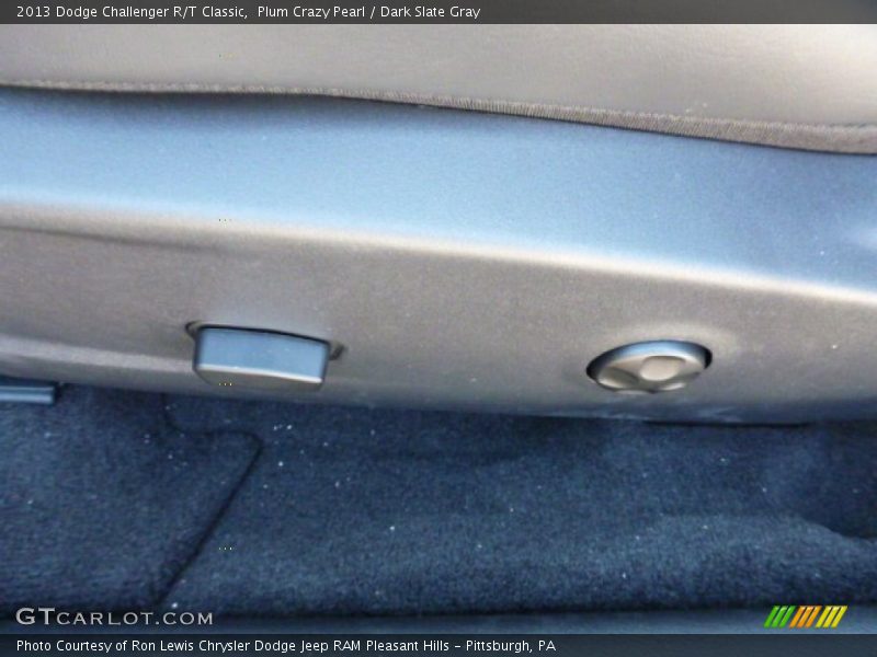 Plum Crazy Pearl / Dark Slate Gray 2013 Dodge Challenger R/T Classic