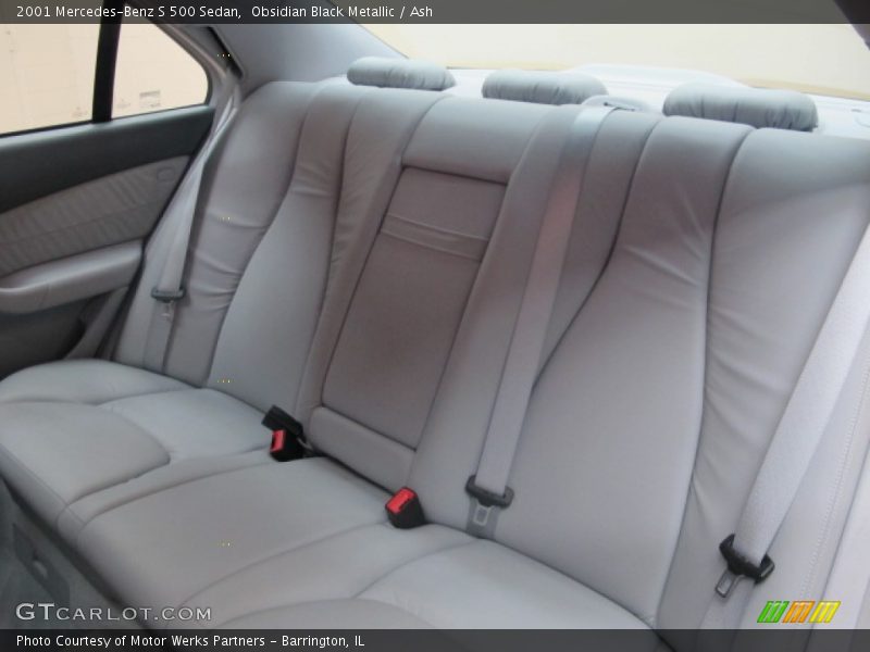 Obsidian Black Metallic / Ash 2001 Mercedes-Benz S 500 Sedan