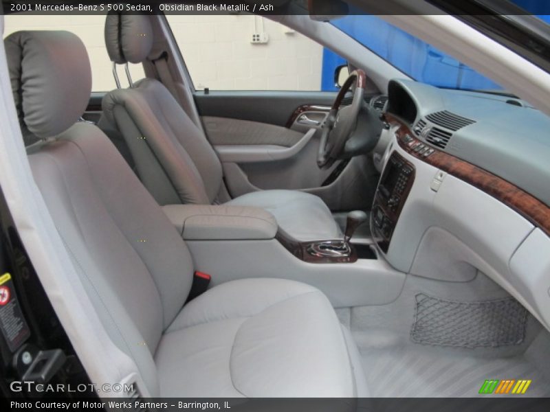 Obsidian Black Metallic / Ash 2001 Mercedes-Benz S 500 Sedan