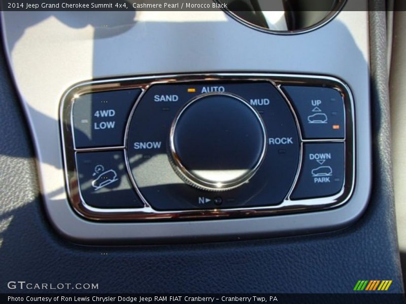 Cashmere Pearl / Morocco Black 2014 Jeep Grand Cherokee Summit 4x4