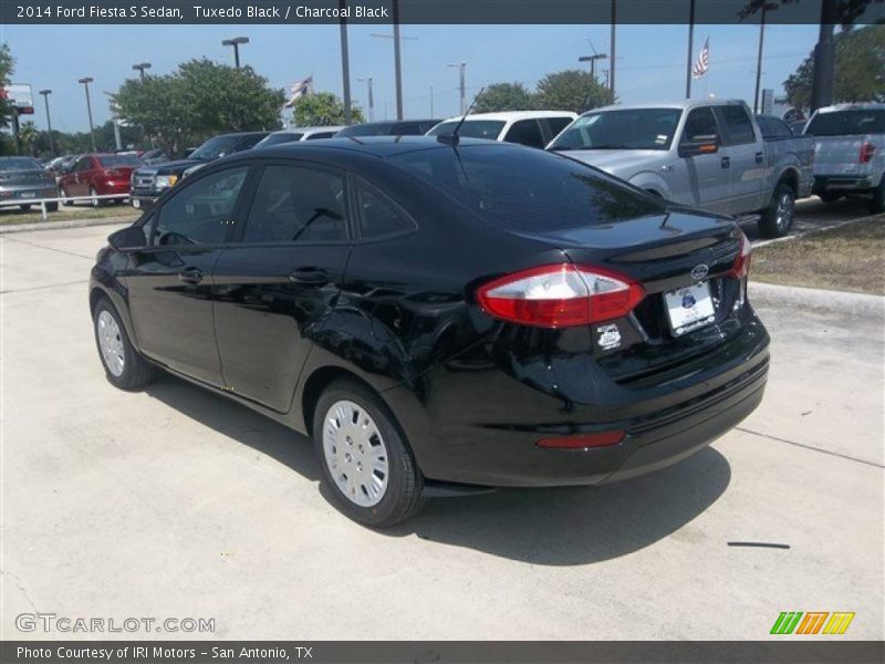 Tuxedo Black / Charcoal Black 2014 Ford Fiesta S Sedan