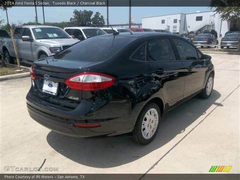 Tuxedo Black / Charcoal Black 2014 Ford Fiesta S Sedan