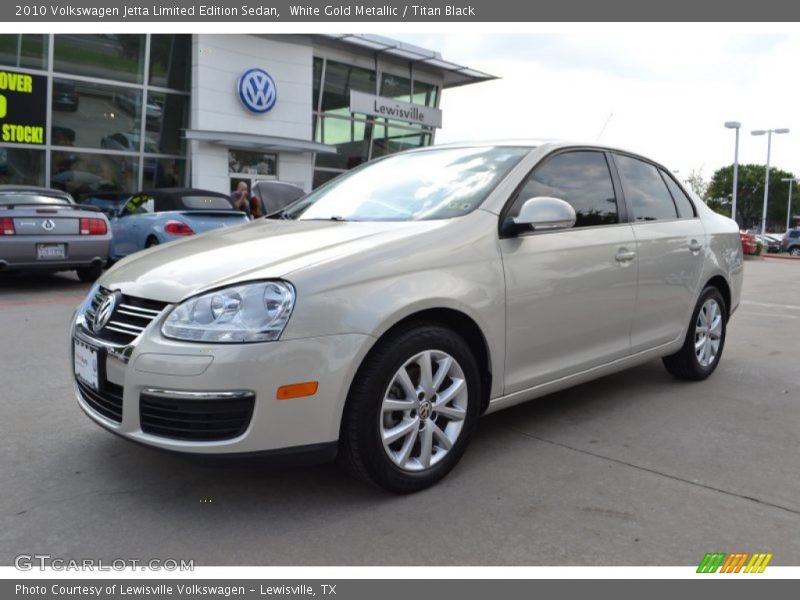 White Gold Metallic / Titan Black 2010 Volkswagen Jetta Limited Edition Sedan