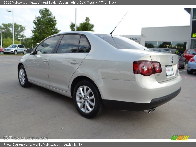 White Gold Metallic / Titan Black 2010 Volkswagen Jetta Limited Edition Sedan