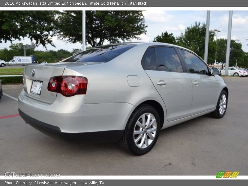 White Gold Metallic / Titan Black 2010 Volkswagen Jetta Limited Edition Sedan
