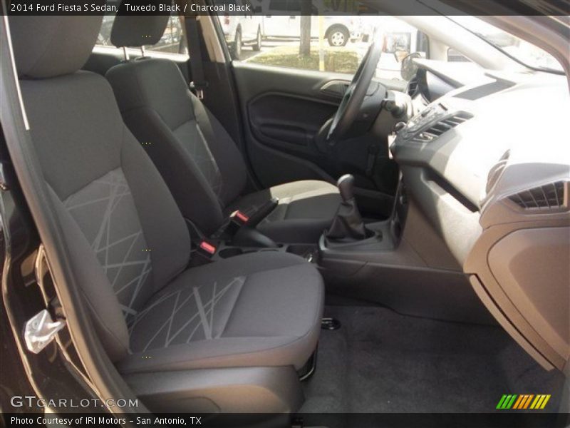 Tuxedo Black / Charcoal Black 2014 Ford Fiesta S Sedan