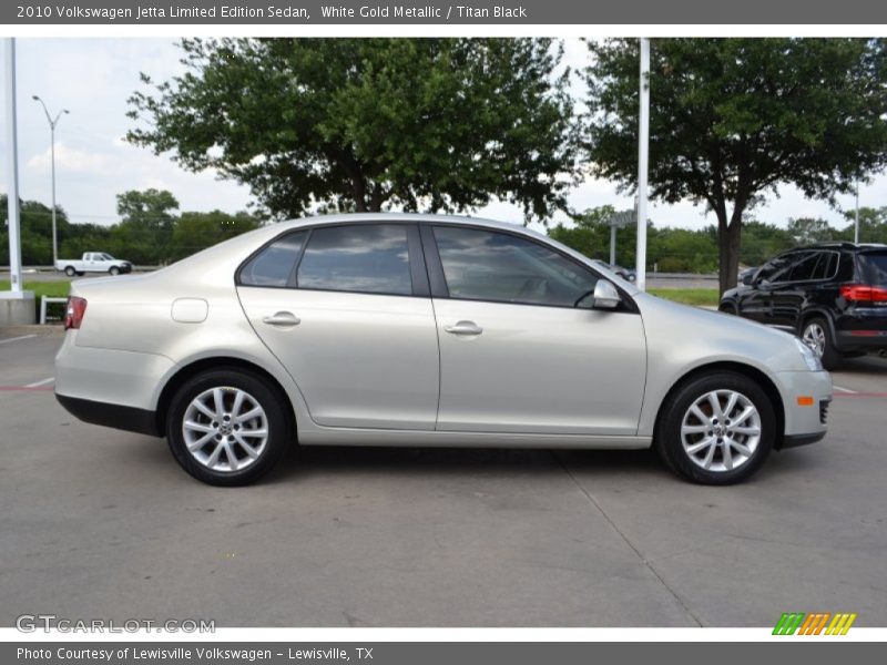 White Gold Metallic / Titan Black 2010 Volkswagen Jetta Limited Edition Sedan