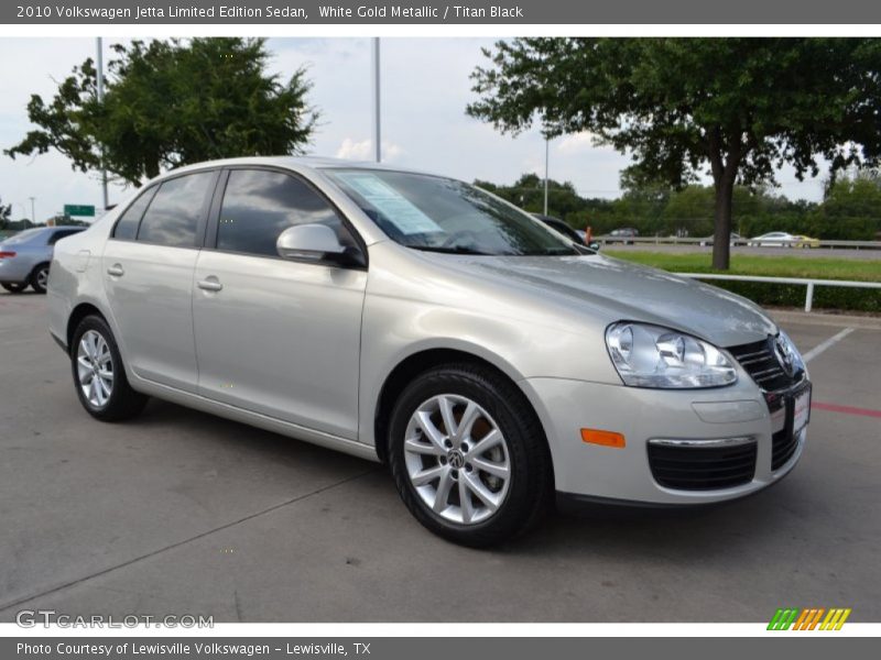 White Gold Metallic / Titan Black 2010 Volkswagen Jetta Limited Edition Sedan