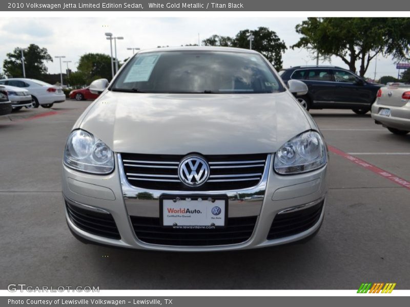 White Gold Metallic / Titan Black 2010 Volkswagen Jetta Limited Edition Sedan