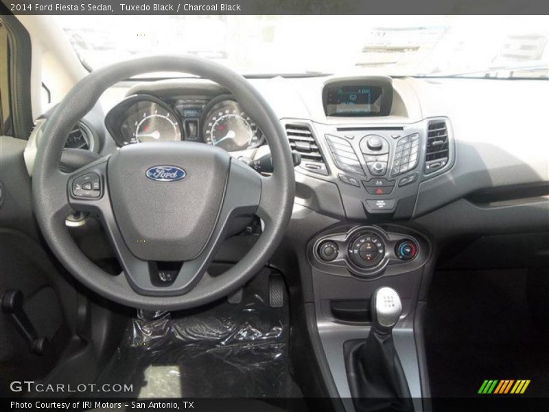 Tuxedo Black / Charcoal Black 2014 Ford Fiesta S Sedan