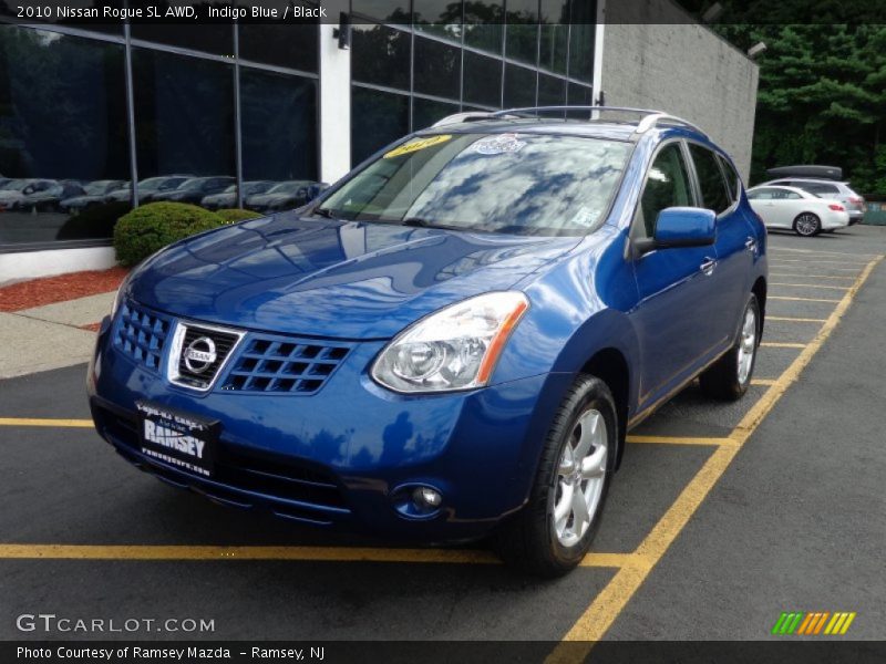 Indigo Blue / Black 2010 Nissan Rogue SL AWD
