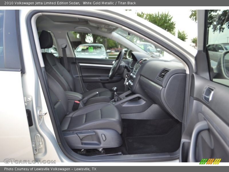 White Gold Metallic / Titan Black 2010 Volkswagen Jetta Limited Edition Sedan