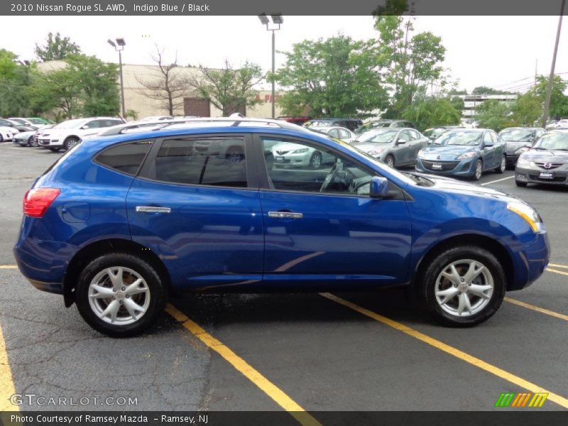 Indigo Blue / Black 2010 Nissan Rogue SL AWD