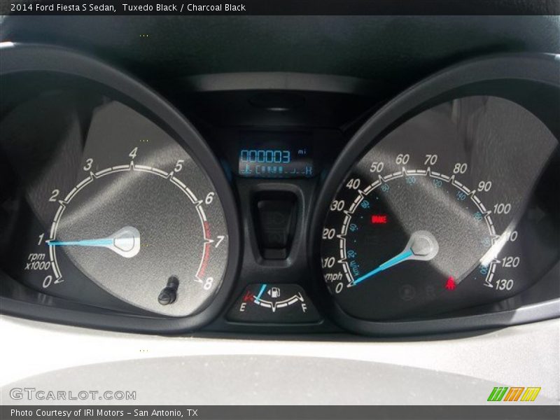 Tuxedo Black / Charcoal Black 2014 Ford Fiesta S Sedan