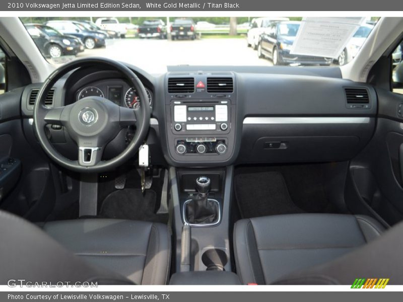 White Gold Metallic / Titan Black 2010 Volkswagen Jetta Limited Edition Sedan