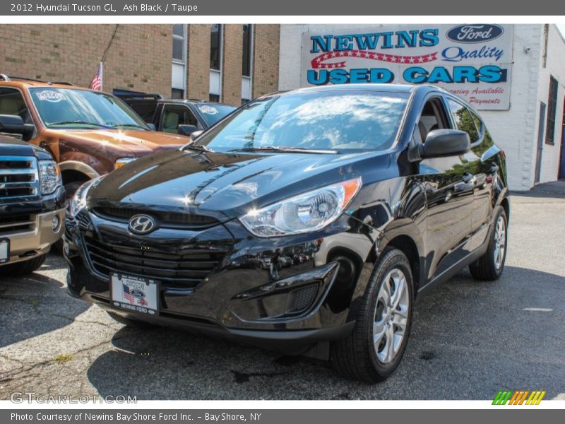 Ash Black / Taupe 2012 Hyundai Tucson GL