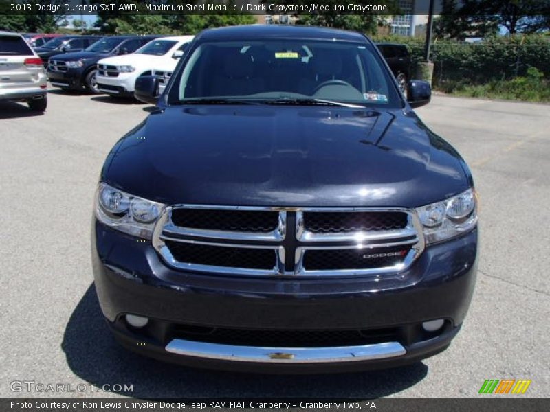 Maximum Steel Metallic / Dark Graystone/Medium Graystone 2013 Dodge Durango SXT AWD