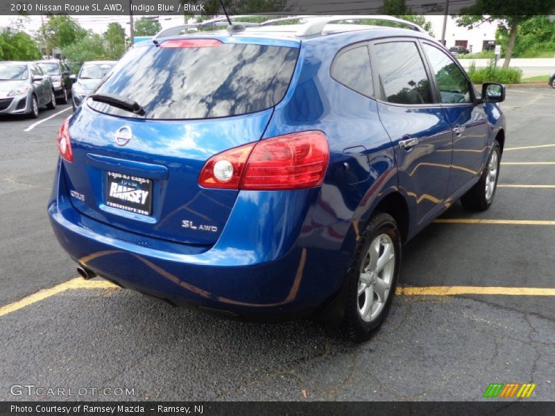 Indigo Blue / Black 2010 Nissan Rogue SL AWD