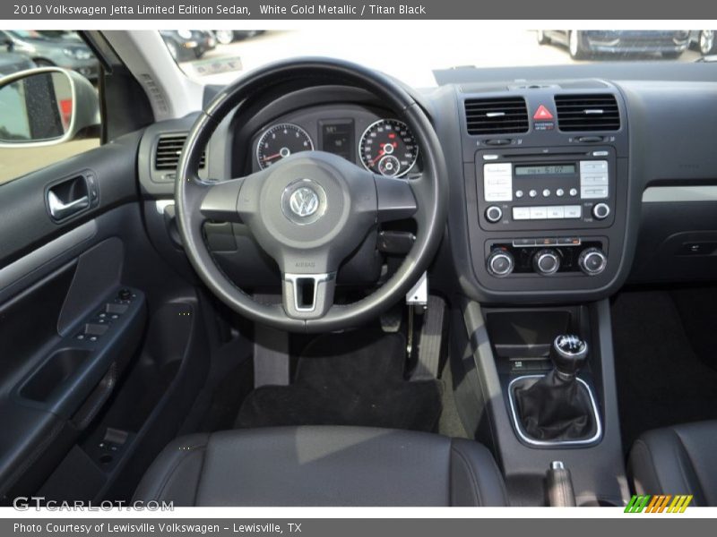 White Gold Metallic / Titan Black 2010 Volkswagen Jetta Limited Edition Sedan