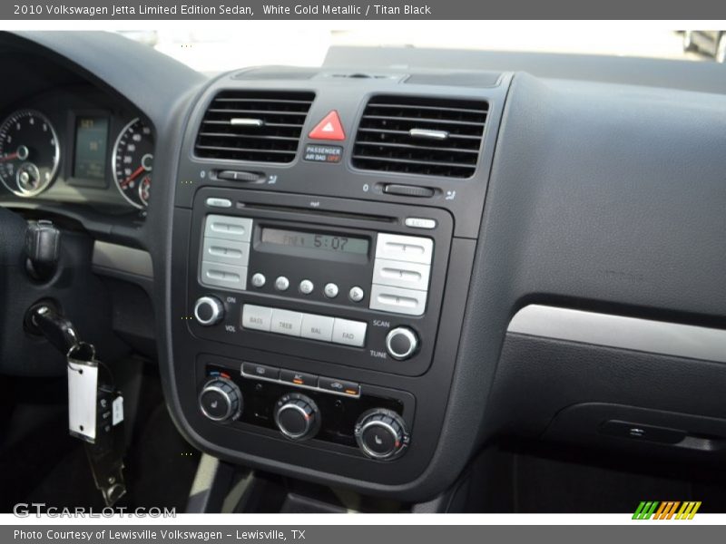 White Gold Metallic / Titan Black 2010 Volkswagen Jetta Limited Edition Sedan