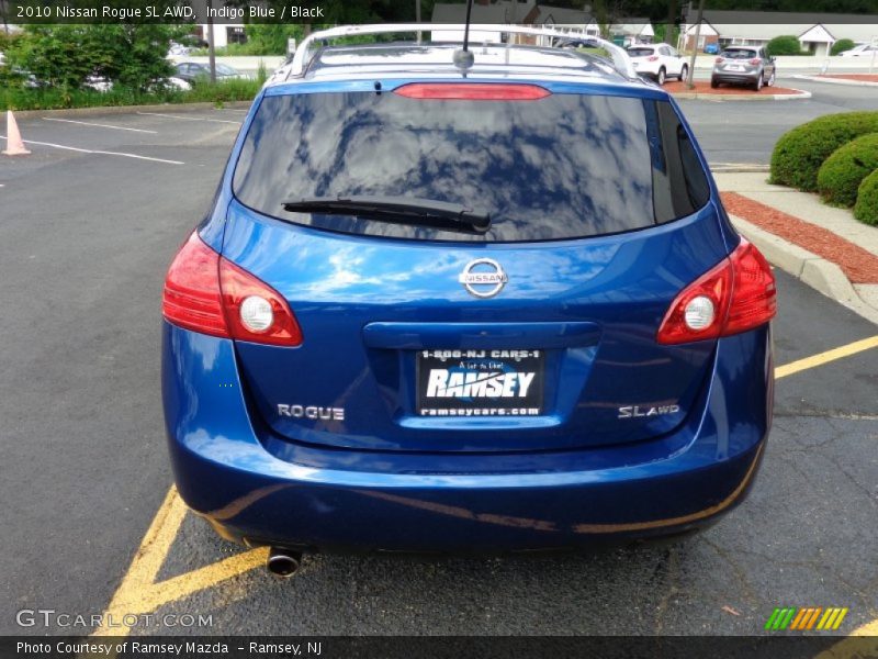 Indigo Blue / Black 2010 Nissan Rogue SL AWD