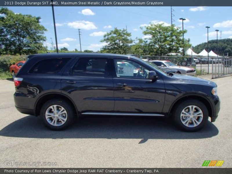 Maximum Steel Metallic / Dark Graystone/Medium Graystone 2013 Dodge Durango SXT AWD